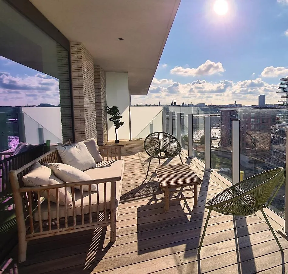 Apartment Central Park Tower Sea View Residence With Pool And Gym Ostend