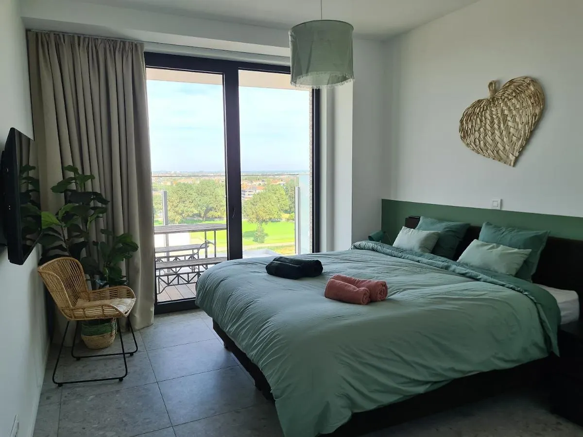 Apartment Central Park Tower Sea View Residence With Pool And Gym Ostend Belgium